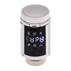 Prios Smart radiátorový termostat, ZigBee, Tuya, bílý