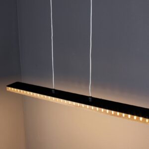 Závěsné LED svítidlo Solaris 3-Step-dim wood 70 cm