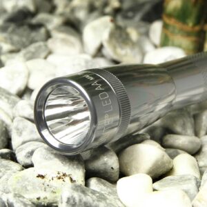 Svítilna Maglite LED Mini, 2 články AA, pouzdro, šedá