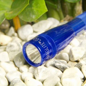 Svítilna Maglite LED Mini, 2 články AA, pouzdro, modrá