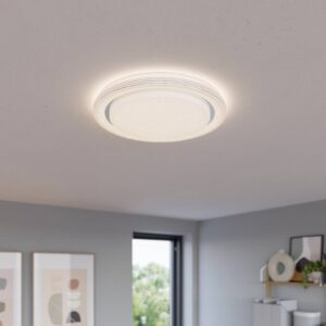 Lindby Smart LED stropní svítidlo Mizuni, Tuya RGBW CCT 48 cm