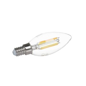 LUUMR Smart LED žárovka čirá E14 4,2W Tuya WLAN CCT