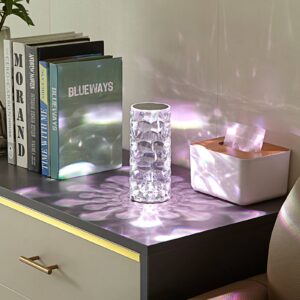 Lindby LED dobíjecí stolní lampa Louane, 18,5 cm, USB, RGBW