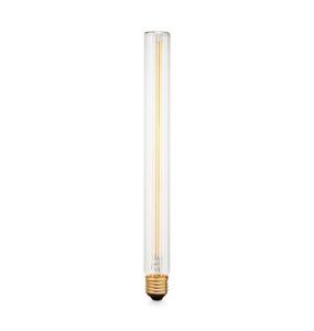 LED žárovka Tube 300 Plissé, E27, 4 W, 2 200 K, stmívatelná