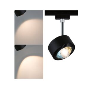 Paulmann URail Aldan LED reflektor, černý matný, kov, CCT