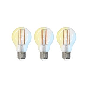 LUUMR Smart LED, E27, 7W, ZigBee, Tuya, Philips Hue, sada 3 kusů