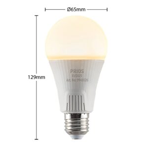 LED žárovka E27 A60 15W bílá 3 000K